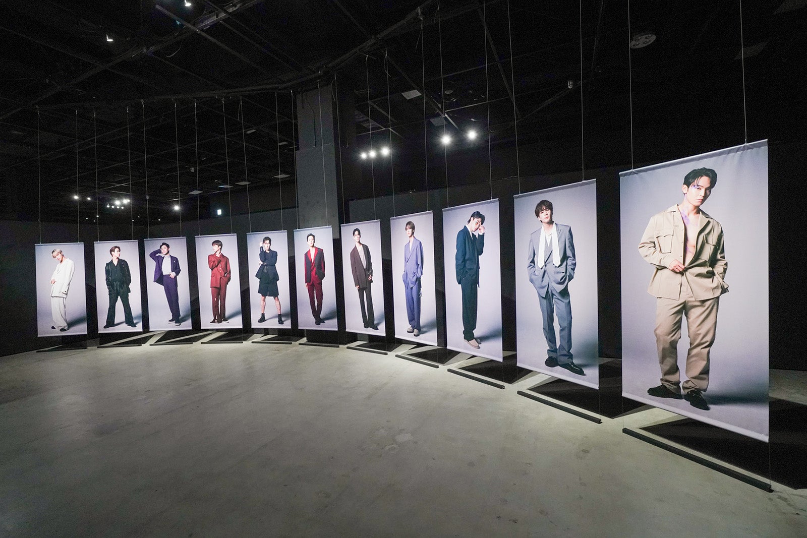 「JO1 EXHIBITION in Gallery AaMo」ARTエリア（C）LAPONE ENTERTAINMENT