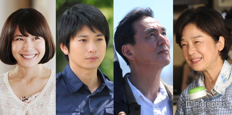 新春ドラマ特別企画『わが家』／写真左から：村川絵梨、向井理、長塚京三、田中裕子（C）TBS／MBS