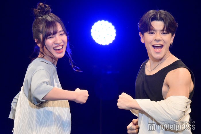 川部萌々香、秦崚馬(C)モデルプレス