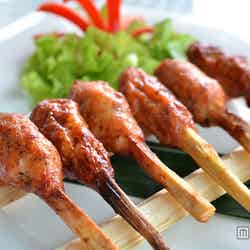 海老と豚肉をあわせたベトナム風串焼き「Vietnamese deep fried sugar cane」
