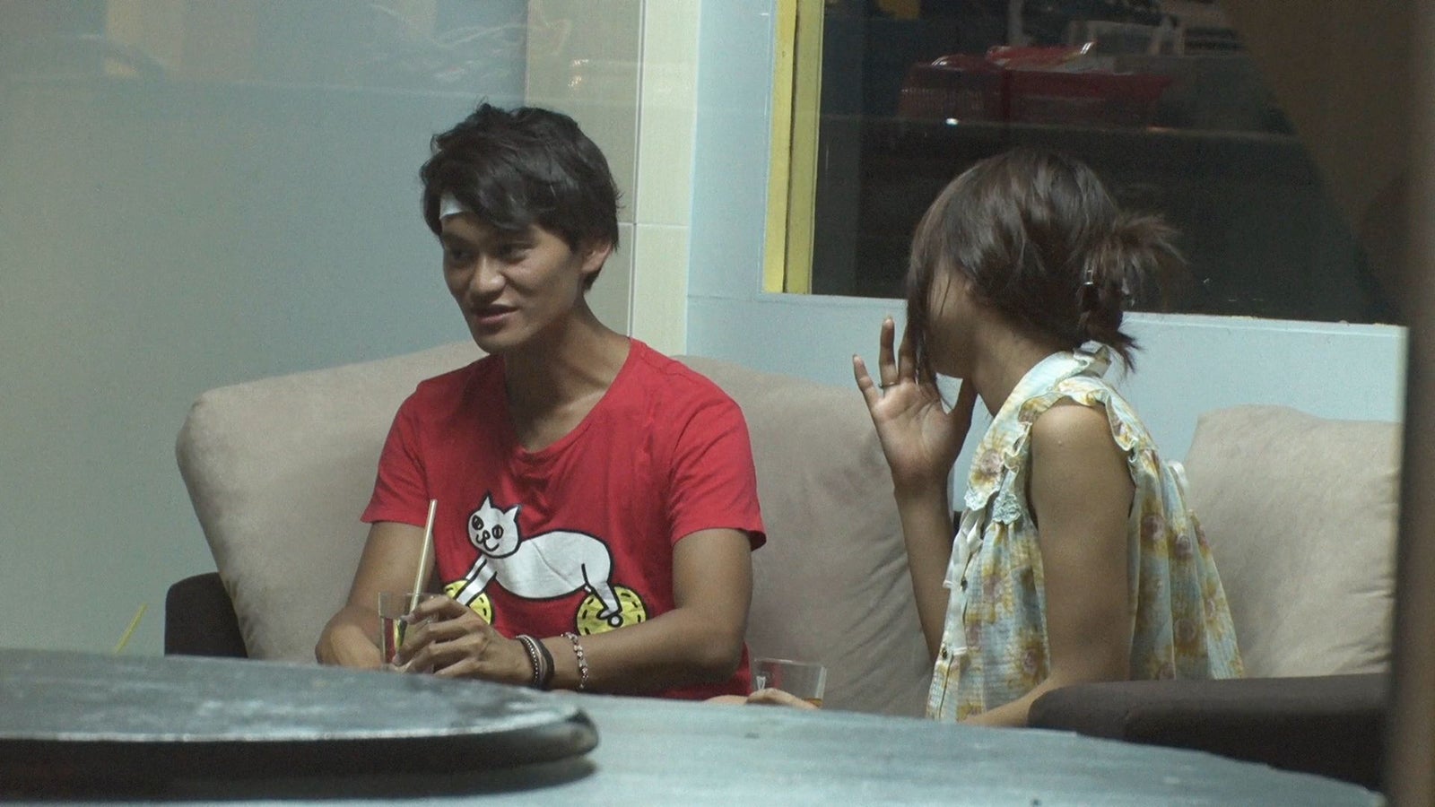 シャイボーイ、かすが／「あいのり：Asian Journey」第18話より（C）フジテレビ