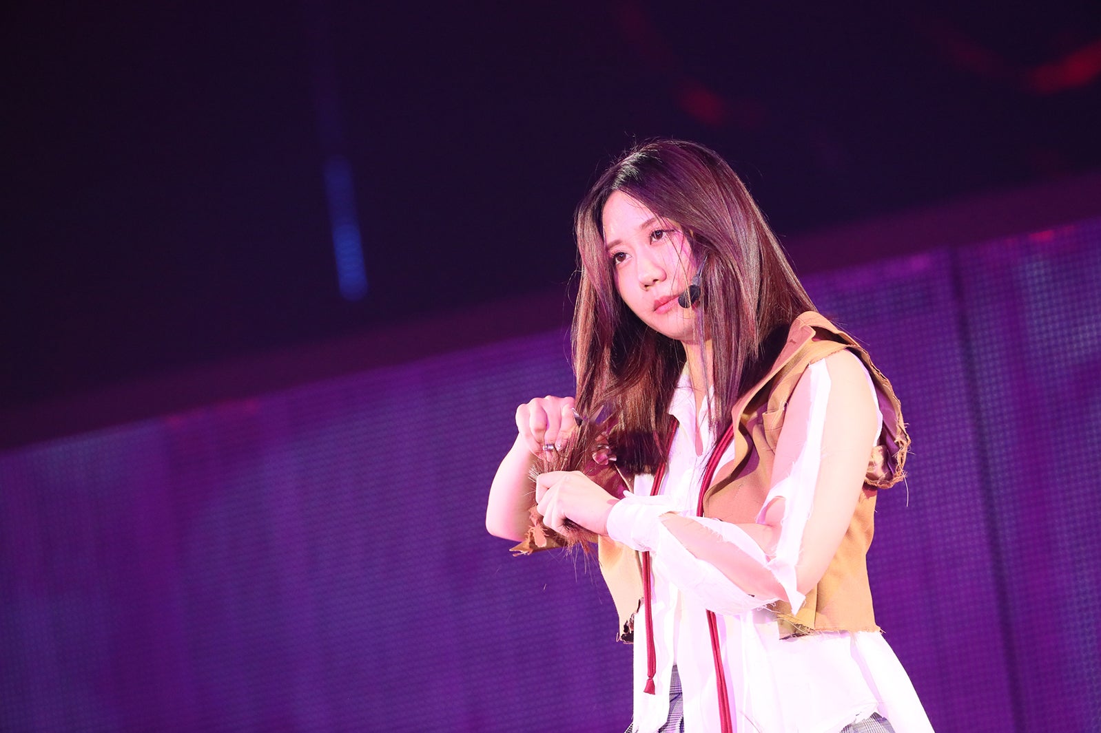 古畑奈和「AKB48グループ感謝祭～ランクインコンサート～」（C）AKS