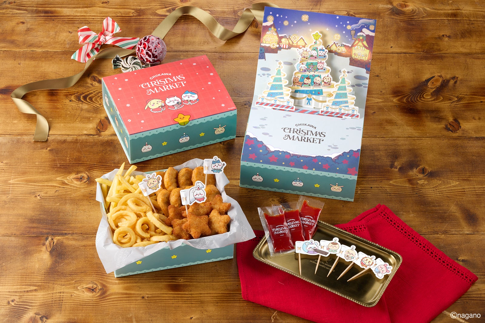 「ちいかわクリスマスマーケット」飛び出す！クリスマスBOX（提供写真）
