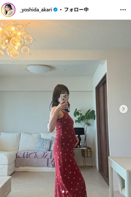 吉田朱里Instagramより