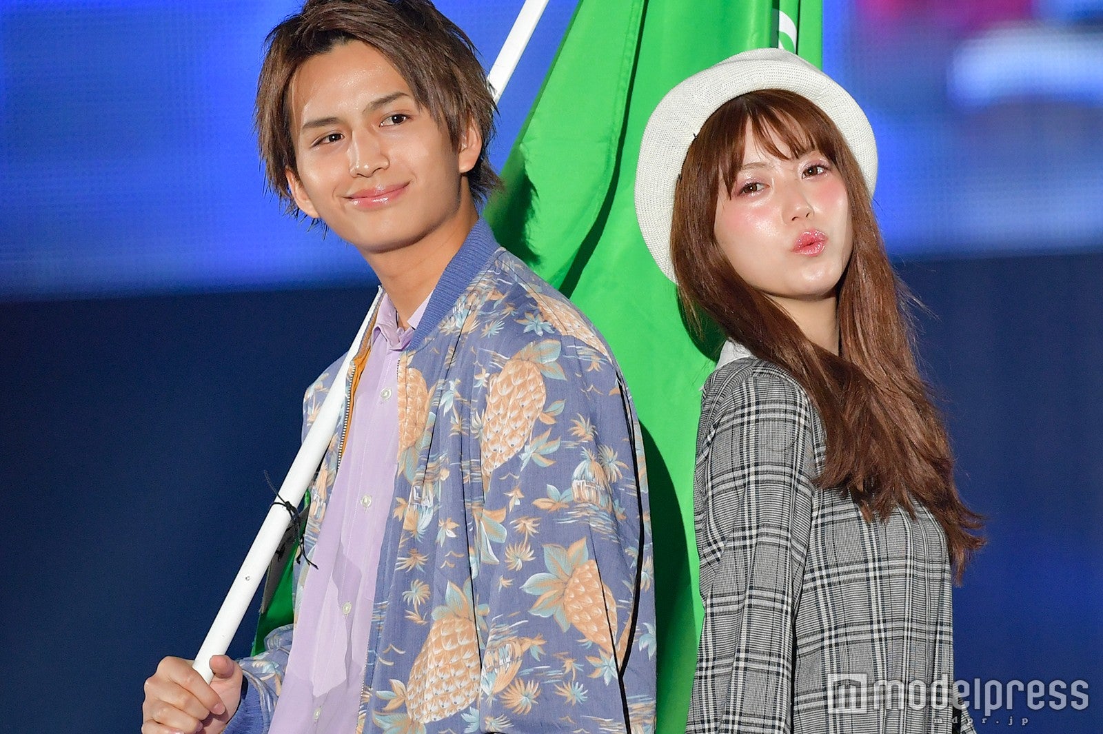 中島健、中野恵那 （C）モデルプレス