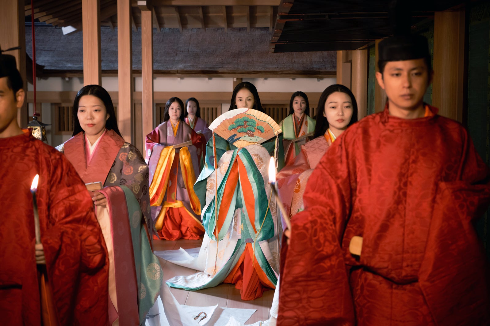 吉田羊「光る君へ」第1話より（C）NHK