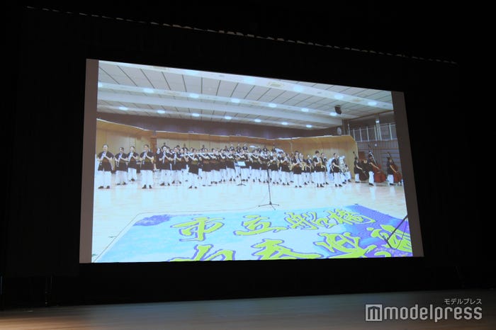 船橋市立船橋高等学校吹奏楽部・現役部員が演奏(C)モデルプレス