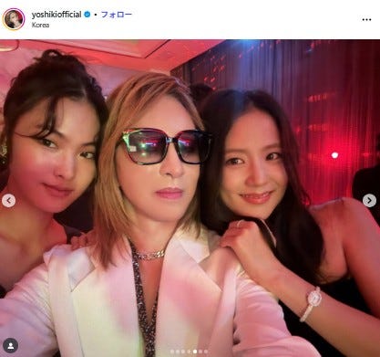 YOSHIKI Instagramより