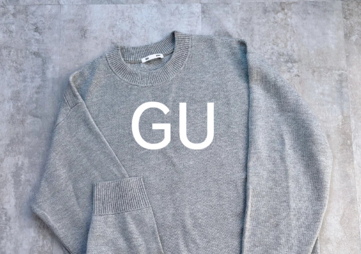 GUのグレーニットは1枚持っておくと絶対損しない！合わせるだけでおしゃれ度爆上がりだよ♡