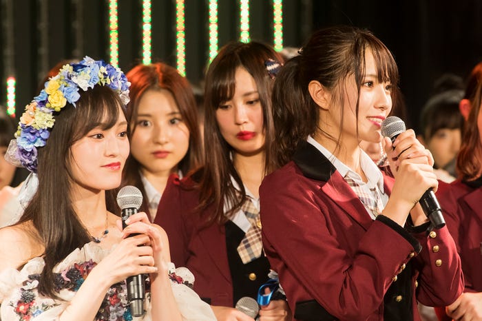 山本彩、小嶋花梨 (C)NMB48