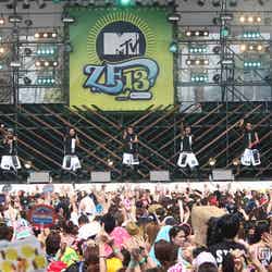 「MTV ZUSHI FES 13」の2日目に出演しライブを行ったGENERATIONS（写真提供：MTV JAPAN）