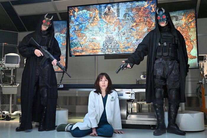 (中央)比嘉愛未 (C)日本テレビ