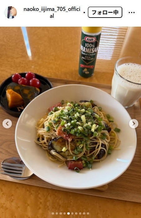 飯島直子Instagramより