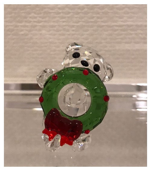 2017年度クリスマス限定の“Krisベア”／小林麻耶オフィシャルブログ（Ameba）より