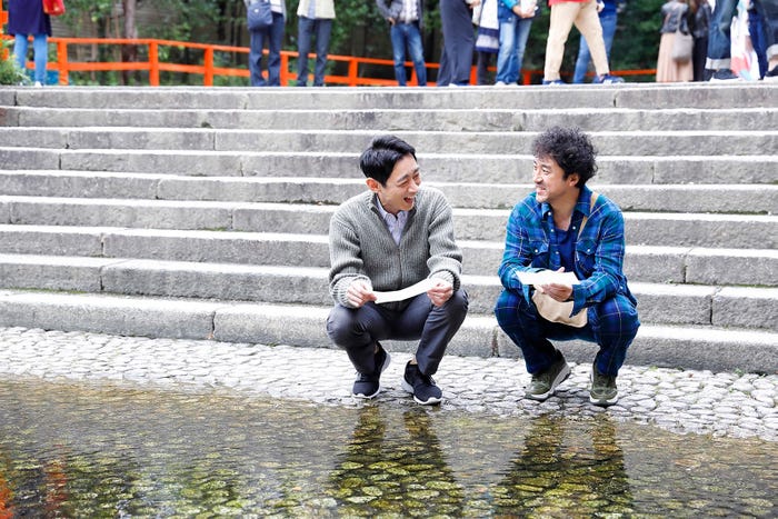 小泉孝太郎、ムロツヨシ (C)フジテレビ