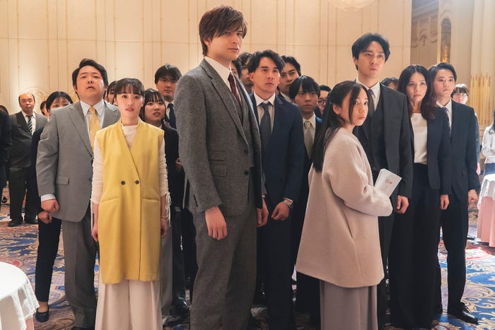 (中央)城田優、齊藤京子(C)櫻井音衣/エブリスタ(C)登深ヲ/コアミックス(C)NTV