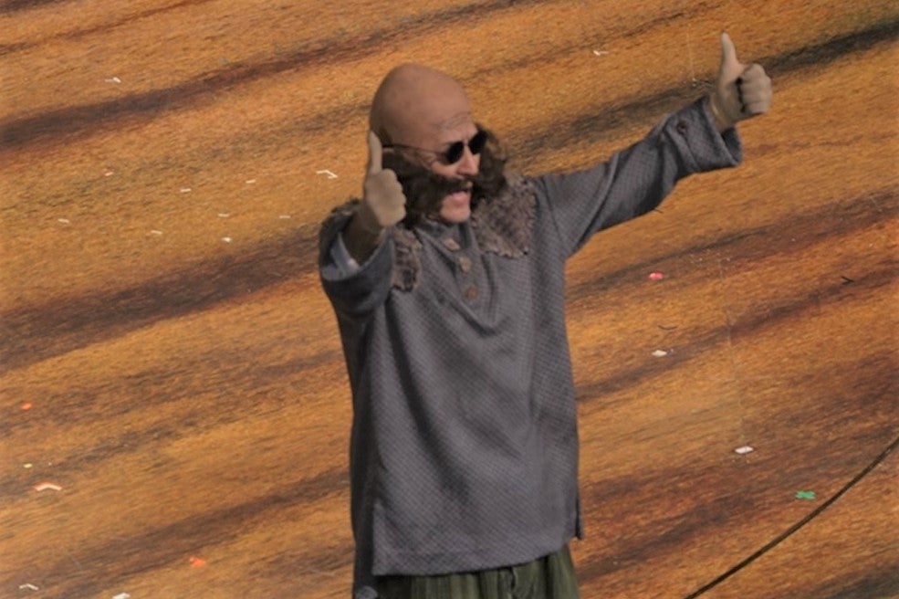 橋本さとし／舞台「千と千尋の神隠し」ソウル公演カーテンコールより（提供写真）