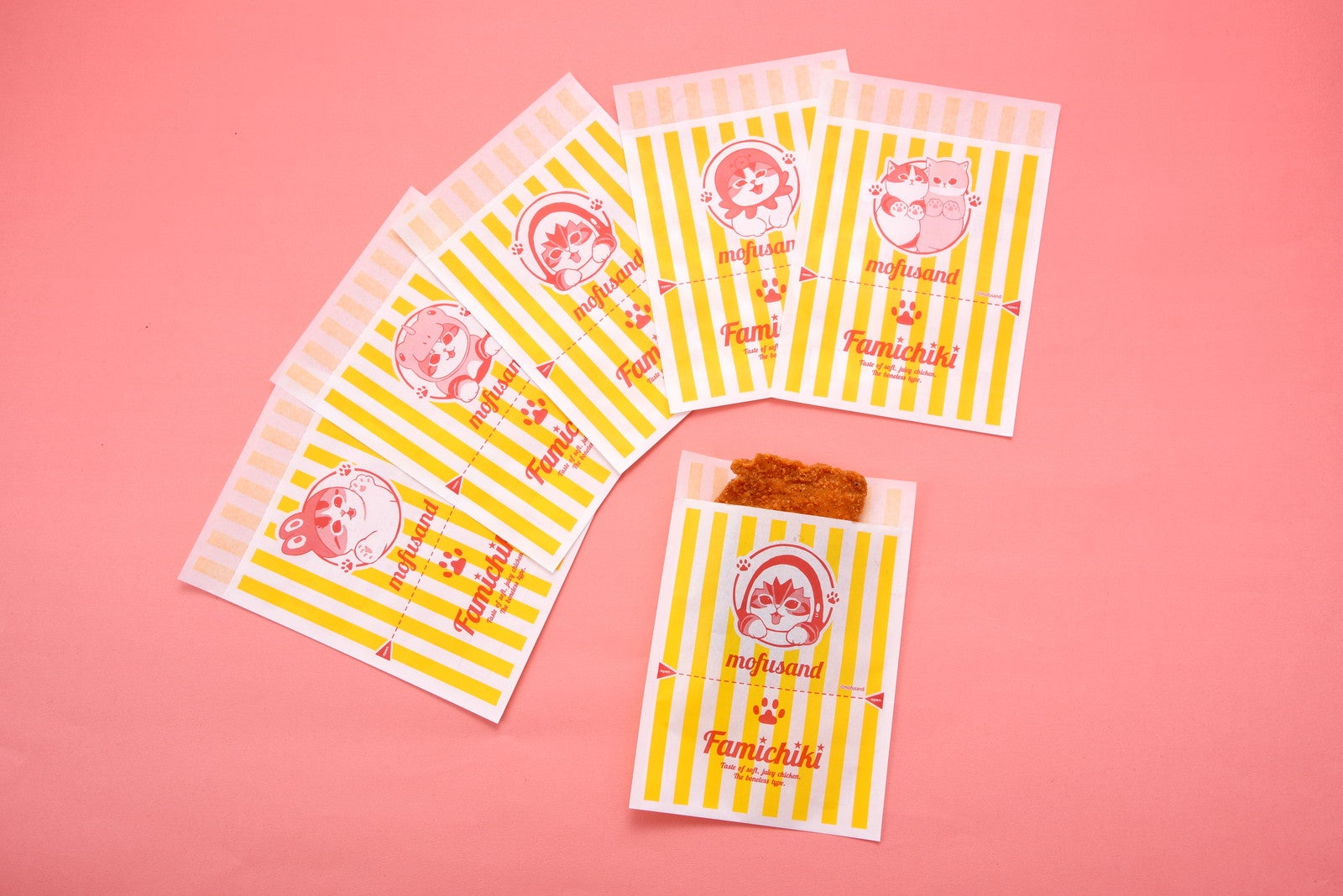 ホットスナック袋（C）mofusand