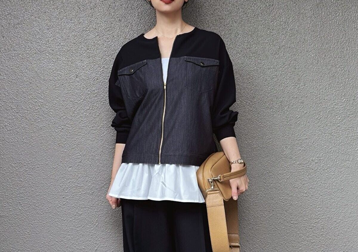 黒ワイドパンツはこうすればもっと可愛く着こなせる♡今っぽく着やせが叶う！春コーデ5選