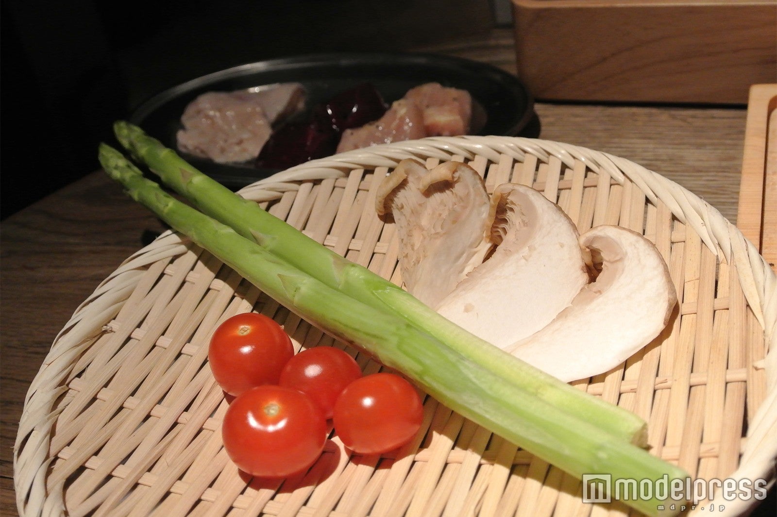 季節野菜3種の盛り合わせ（C）モデルプレス