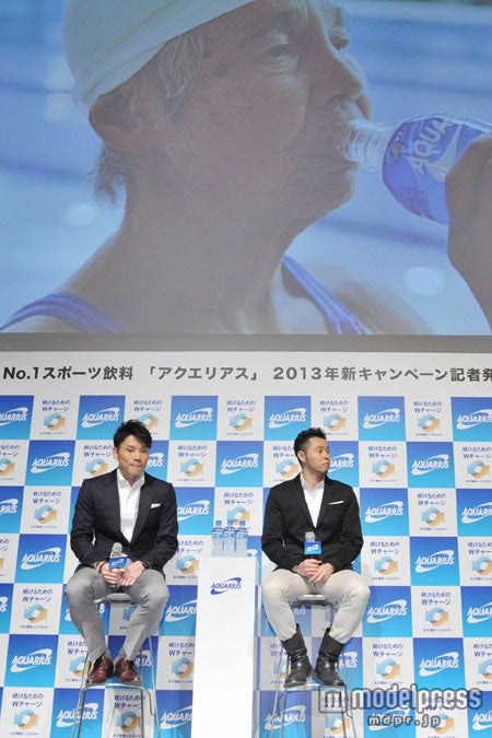 細川大輔選手、北島康介選手