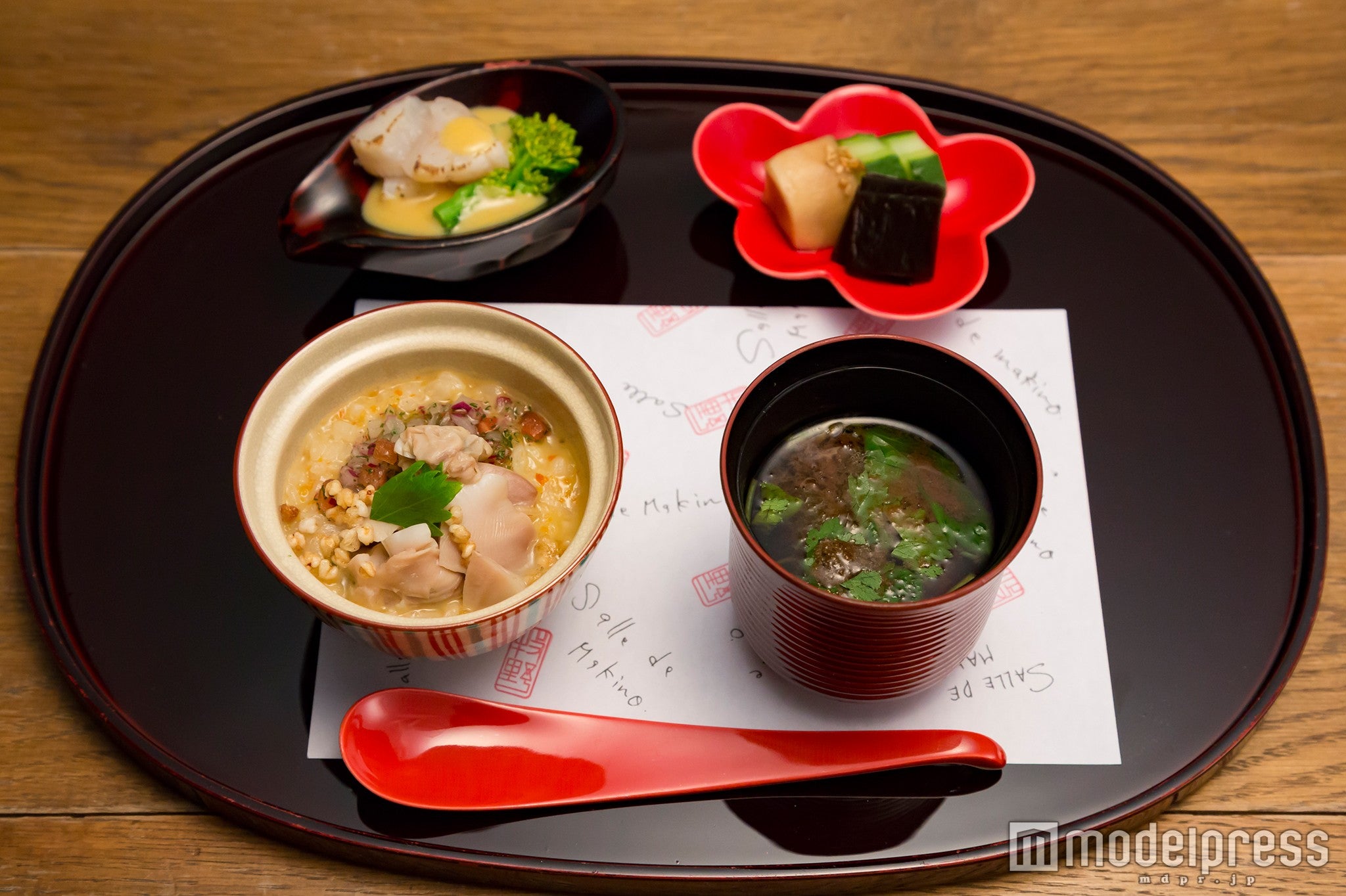 ごはんものは和の御膳で堪能／画像提供：MBS