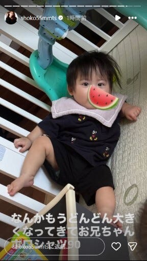 中川翔子Instagramストーリーズり