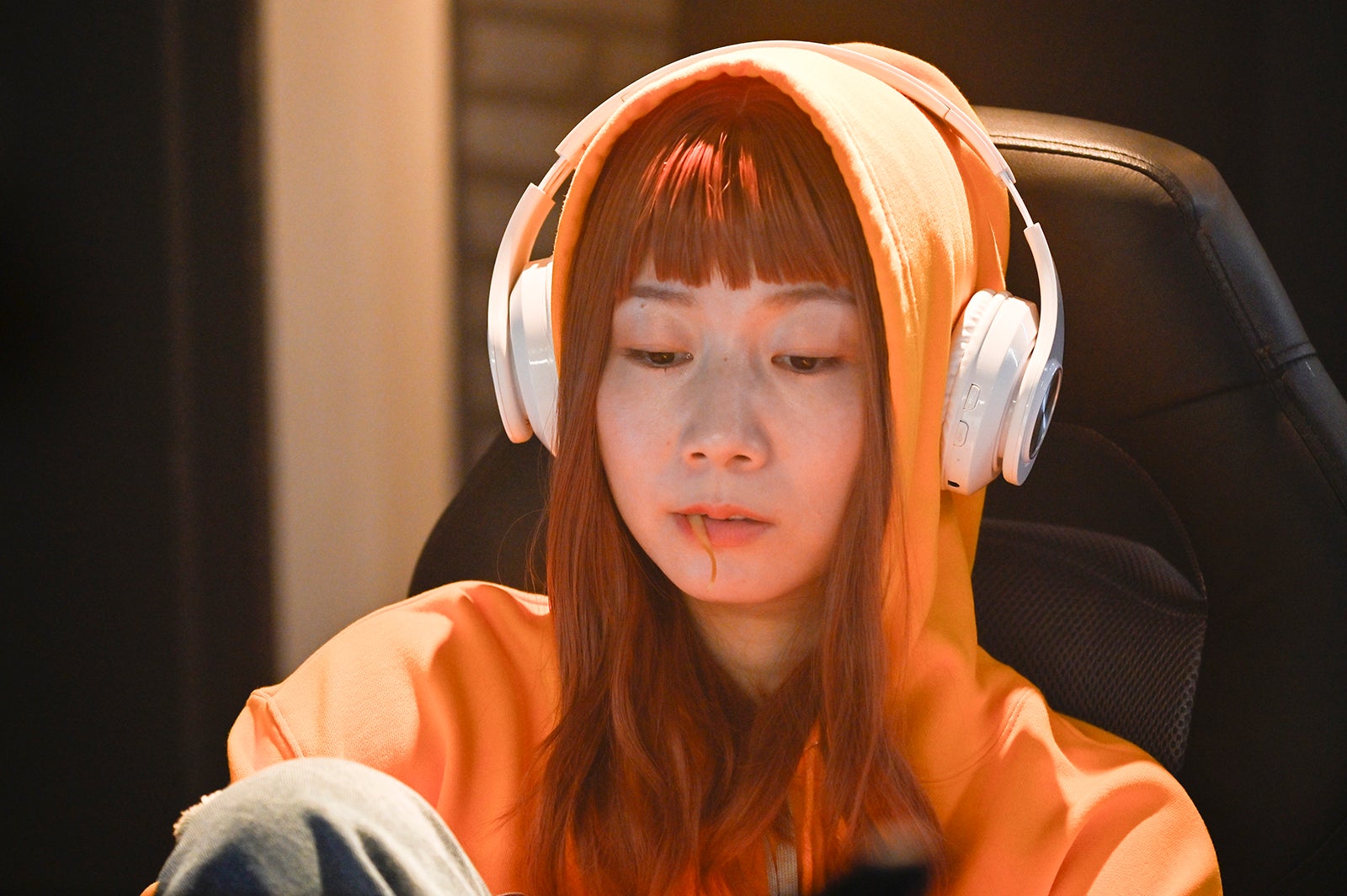 土居志央梨「無能の鷹」第1話（C）テレビ朝日