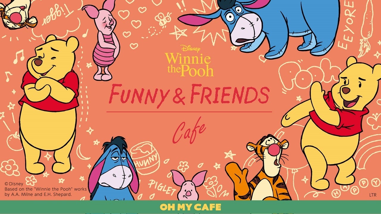 「くまのプーさん」OH MY CAFE（C）Disney．Based on the "Winnie the Pooh" works by A．A．Milne and E.H. Shepard．