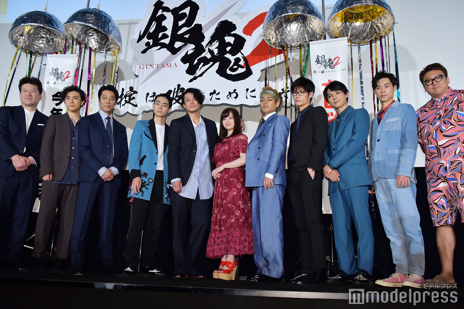 映画 「銀魂2　掟は破るためにこそある」イベントより （C）モデルプレス