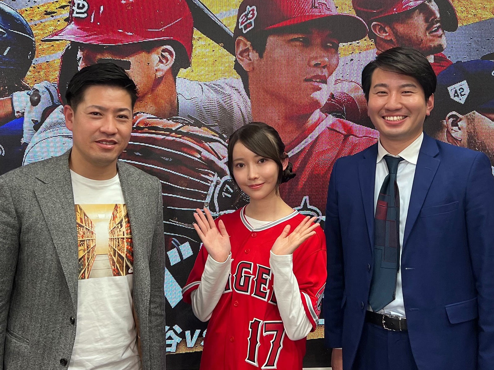 黒見明香ら「ABEMA BASEBALL SPECIAL SUPPORTER」出演者（C）AbemaTV,Inc.