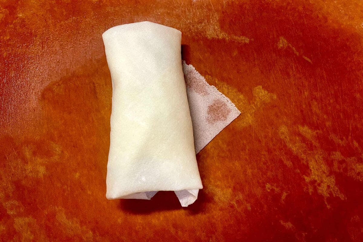 パリパリきのこ春巻き