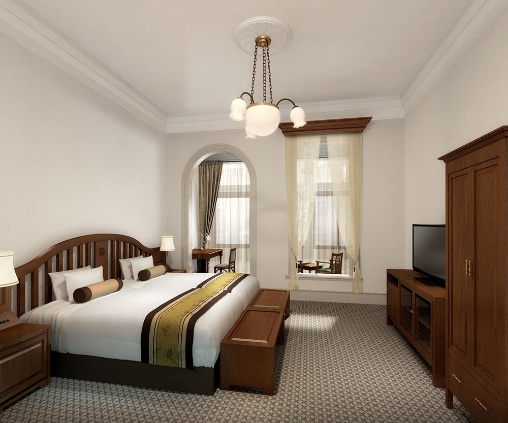 本館ヒストリックハリウッドツイン／画像提供：富士屋ホテル