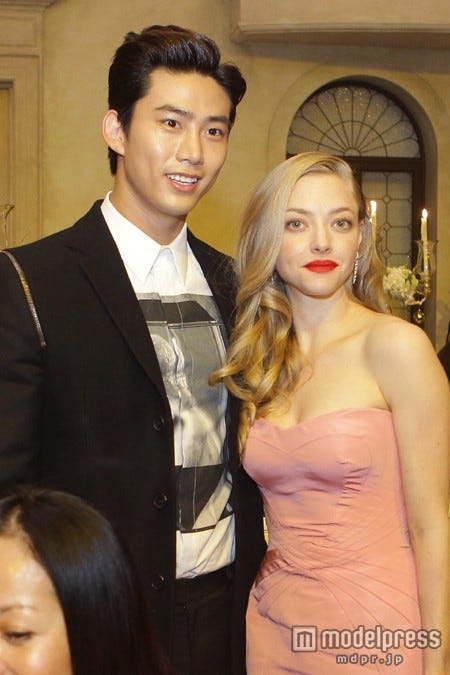 2PMテギョン、アマンダ・サイフリッド/2013 Getty Images