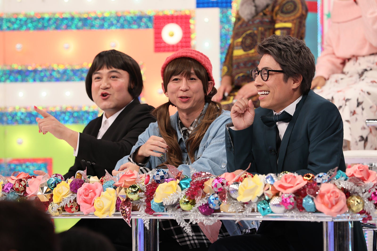 山崎弘也、有吉弘行、田村淳（C）テレビ朝日