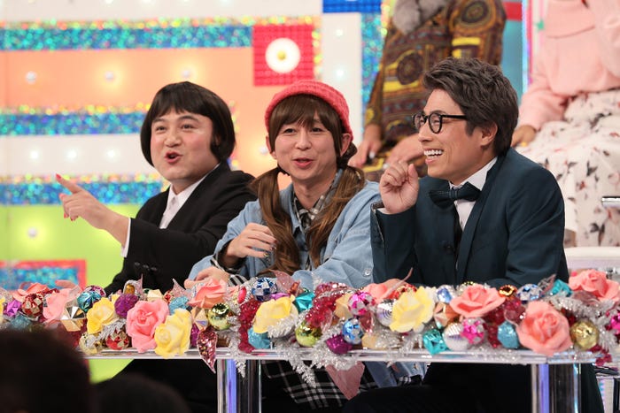 山崎弘也、有吉弘行、田村淳(C)テレビ朝日