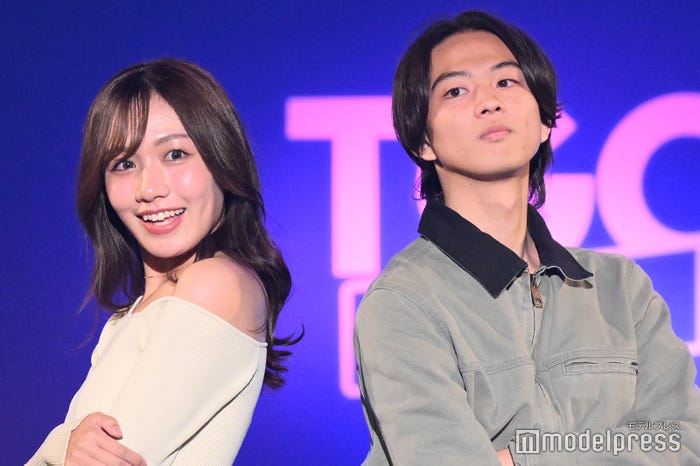 舩澤帆津美さん、渡部颯基さん「ミスミスター東⼤コンテスト2024」(C)モデルプレス