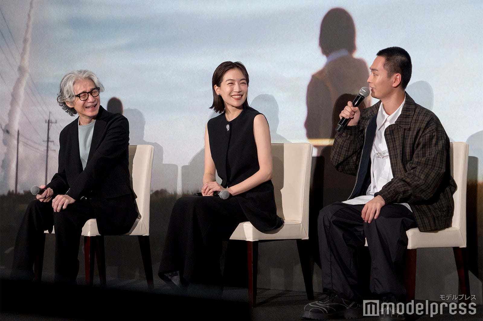 吉岡秀隆、木竜麻生、青木柚（C）モデルプレス
