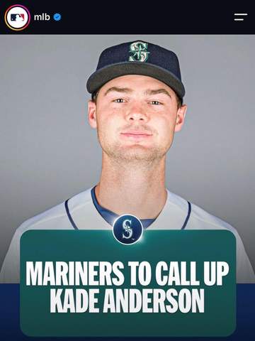 「カーショーかと思った」「バケモノすぎる」マリナーズがMLBトップ・プロスペクト投手1位の左腕を昇格へ 23日・カブス戦で鈴木誠也と激突