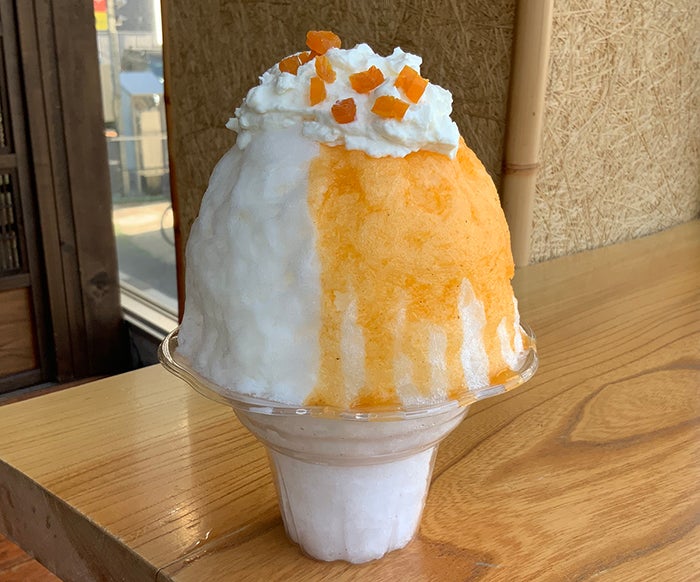 ⻑野産あんずとヨーグルト901 円／画像提供：日本アイスマニア協会