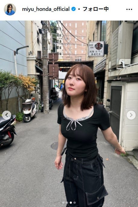 本田望結Instagramより