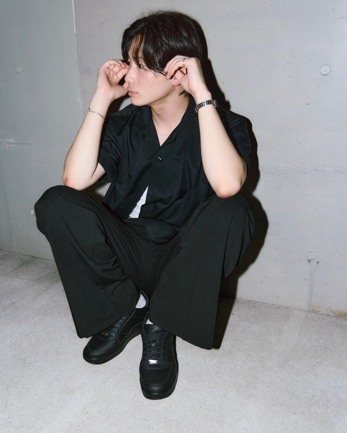 白川聖樹「撮影＆関西へ帰省」（提供写真）