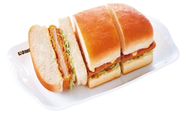 コメダ珈琲店 チキン南蛮カツパン 珈琲店の限定チキン南蛮カツパン