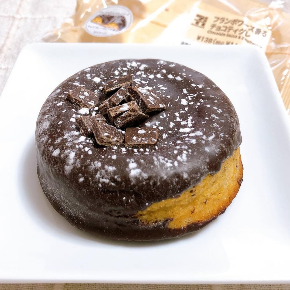 セブンイレブンのフランボワーズ香るチョコティグレの写真