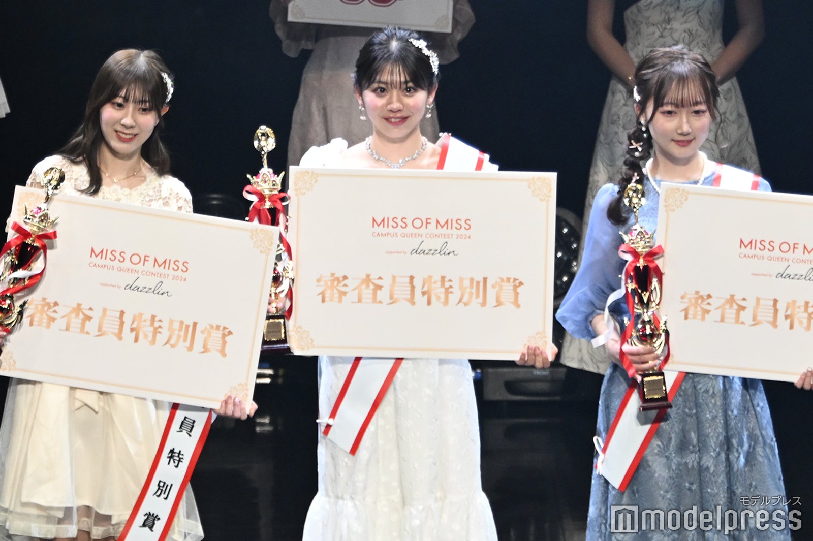 久木田帆乃夏さん、野口結夢さん、川上理子さん（C）モデルプレス