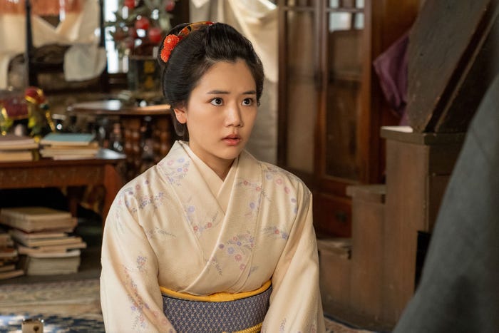 早坂美海「風、薫る」第56話(C)NHK
