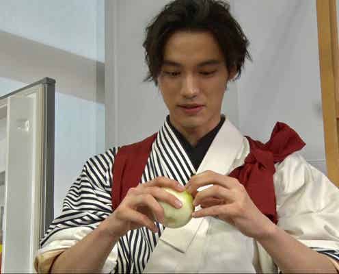 福士蒼汰、桐山漣と“和装姿”で料理に挑戦