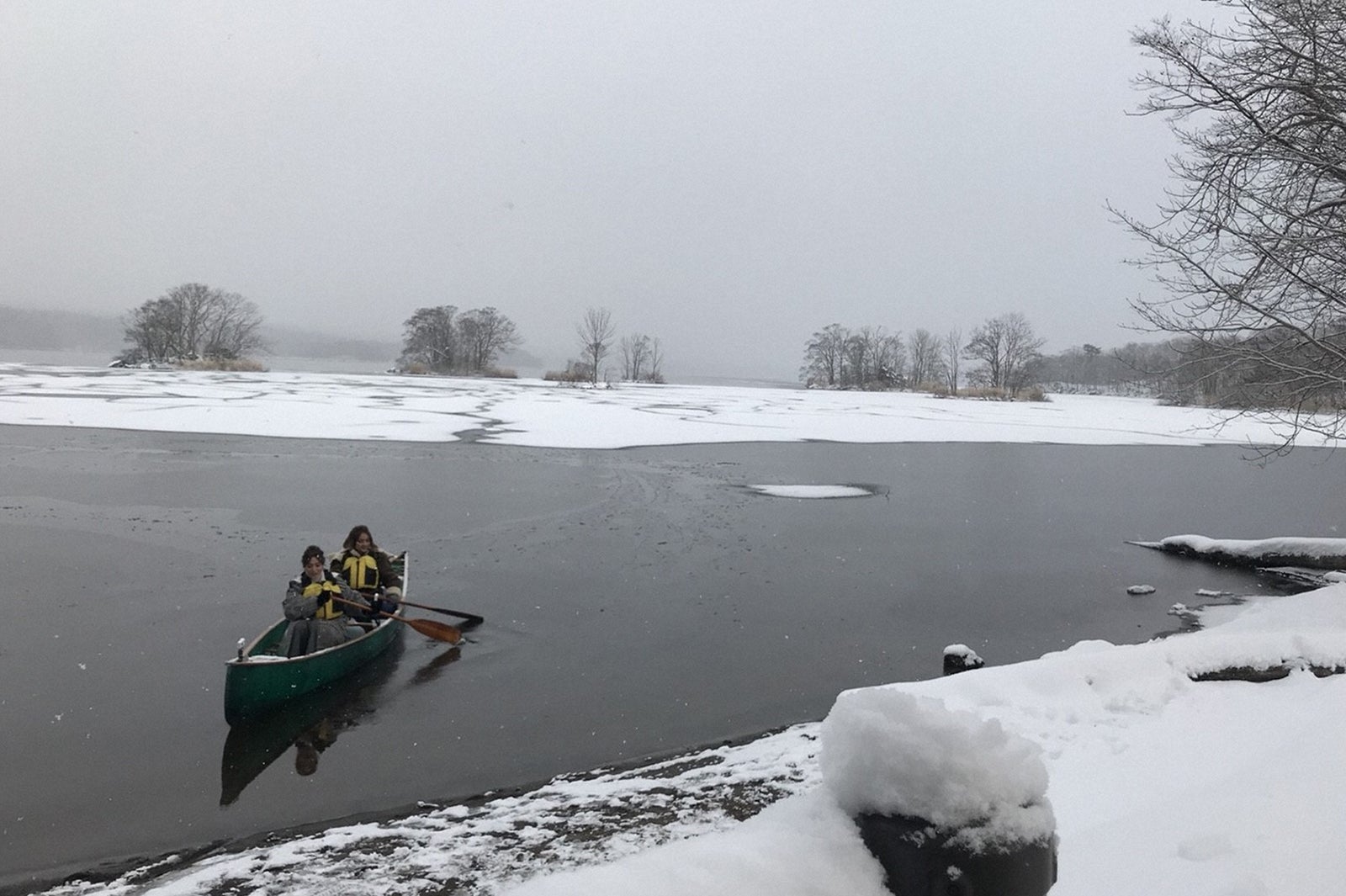 氷のはる大沼（C）TBS