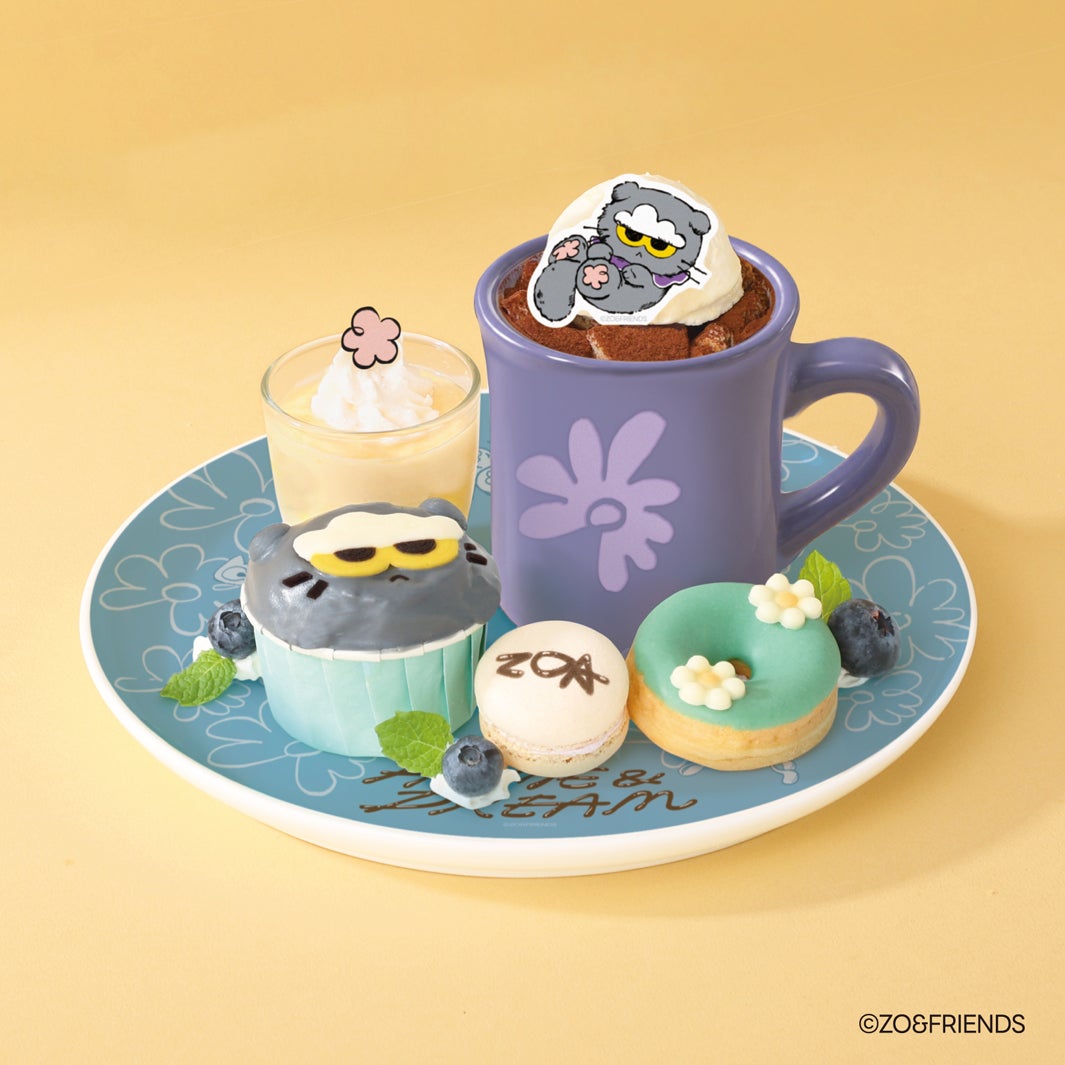 「ZOA HOME マグカップティラミスプレート」￥3,630（税込）（C）ZO&amp;FRIENDS