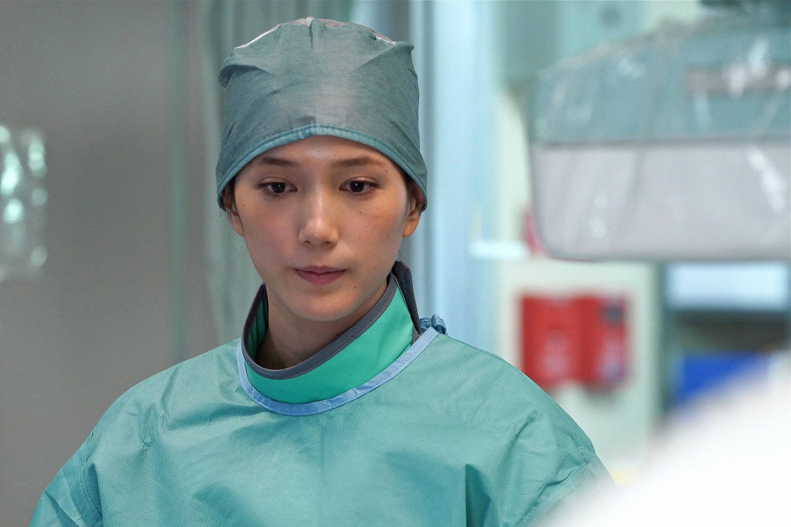 本田翼／「ラジエーションハウス～放射線科の診断レポート～」最終話より（C）フジテレビ